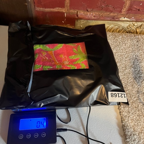 Lilly Pulitzer Seersucker Shorts Womens 36 Pink Green Orange Palm Tree Print - Picture 7 of 7